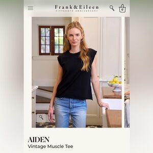 Frank & Eileen Black T Shirt